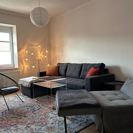 Schoene Neue 4 Zimmer Wohnung Mit Sued-Balkon Bis 8 Personen ナウムブルク エクステリア 写真